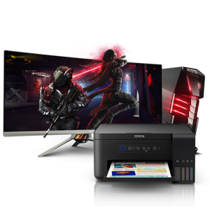 product dari printer epson serta pc gaming